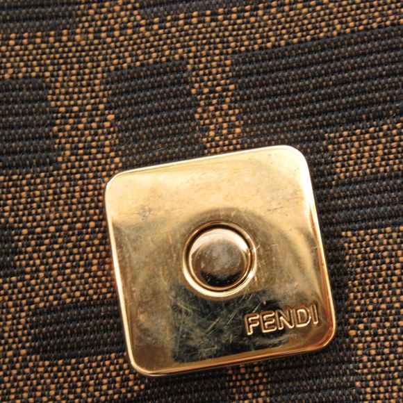 Fendi Mamma Bucket Shoulder Bag Canvas #101449F13B - Picture 10 of 10